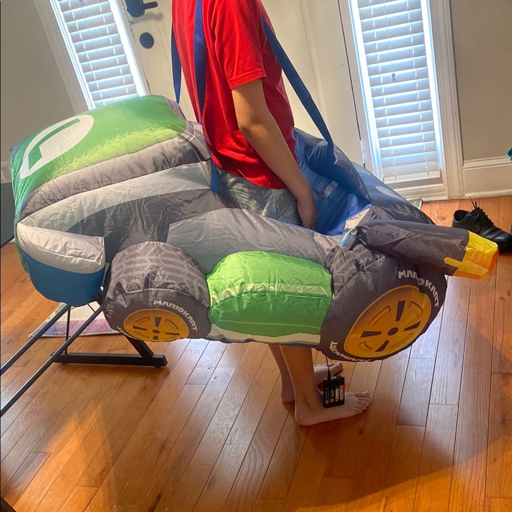 Inflatable Race Car Costume for Kids